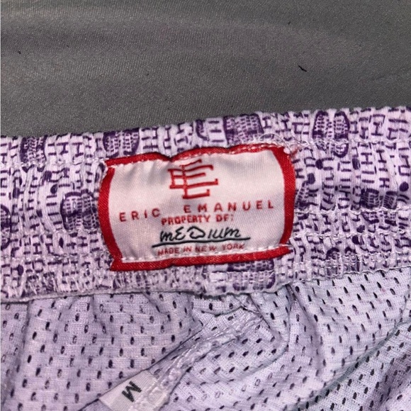 Size M Eric Emanuel Mesh Shorts - Picture 6 of 6
